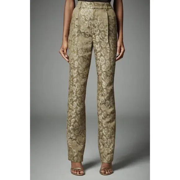 New ANTHROPOLOGIE Scotch & Soda Robyn Relaxed Tapered Pants $168 SIZE 28 Green